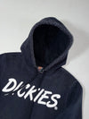 Vintage Dickies Black Spell Out Logo Hoodie (S)