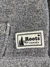 Roots Vancouver Canada Beaver Logo Colorblock Hoodie – Navy/Grey (S)