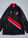 NBA | Portland Trail Blazers Pro Player Jacket Black/Red | (XL/2XL)