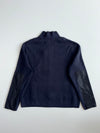 Calvin Klein Waffle-Knit Full-Zip Mock Neck Jacket(XL)