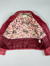 Vintage Micmac Paris Red Perforated Leather Blazer Women’s (S)