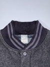 Nike Sportswear Varsity Wool Bomber Jacket Grey/Black (XL)