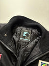 Bullrot "Army of Dogz" Black Bomber Jacket – Benetton F1 Racing Patches (XL)