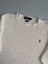 Polo Ralph Lauren Chunky Knit Cotton Sweater – Cream(XL)