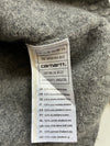 Carhartt WIP Grey Wool Knit Sweater – Gold Chase Logo women’s (S/M)