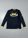 Legea | Mercator Vlaanderen Football Long Sleeve Tee | Black Yellow (L)