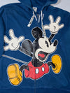 Disney Mickey Mouse Oversized Graphic Full-Zip Hoodie – Navy Blue (XL)