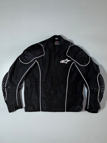 Alpinestars Textile Riding Jacket Protective Textile Moto Jacket (PADDED) (XL)