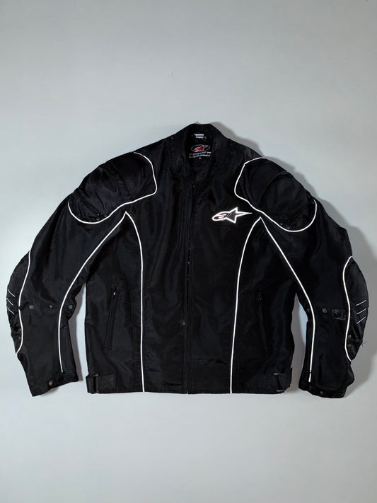 Alpinestars Textile Riding Jacket Protective Textile Moto Jacket (PADDED) (XL)