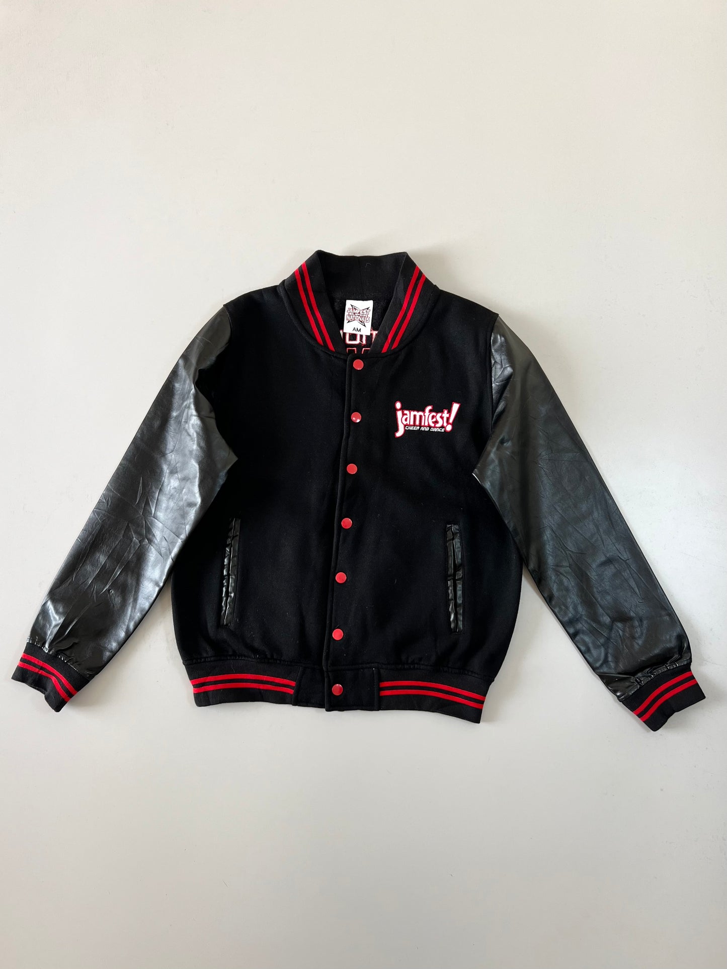 ZSuper Premium Varsity Jacket (Original Leather) (S)