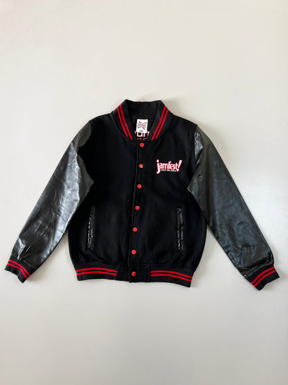 ZSuper Premium Varsity Jacket (Original Leather) (S)