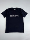 Carhartt Script Logo T-Shirt – Black (M/L)