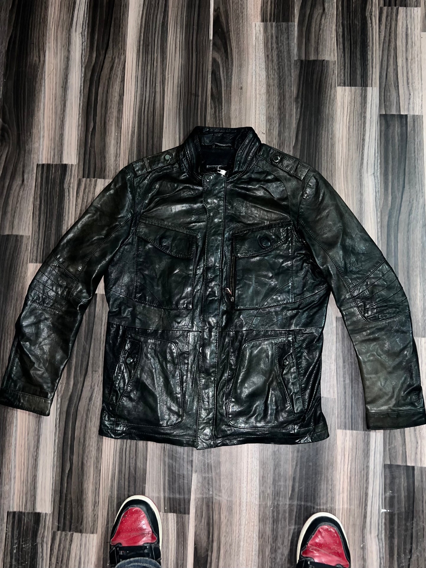 ZBoss*Original Leather Jacket (M)