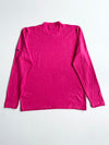 Stone Island Fuchsia Pink Knit Crewneck Sweater(XL/2XL)