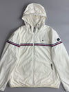 Tommy Hilfiger | Off-White Striped Hooded Jacket (XXL)