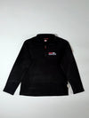 Engelbert Strauss Black Quarter-Zip Fleece Pullover (M)
