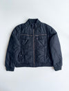 Tommy Hilfiger Black Multi-Pocket Bomber Jacket (2XL)