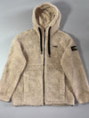 National Geographic | Sherpa Zip Hoodie Beige | (XL)