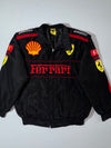 Vintage Ferrari Shell Bridgestone F1 Racing Jacket with Shell, Bridgestone, Ferrari patches (M/L)