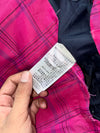 Columbia Pink Plaid Hooded Jacket (S)