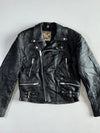 BLL Real Leather Biker Jacket (S)