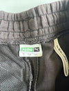 Puma Black Sweat Shorts White Drawstring Logo (W:30) (L:17.5)