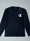 Champion Big “C” Logo Long Sleeve Tee , Size (L)