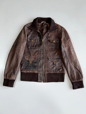 Super Premium Original Pure Leather Jacket (S)