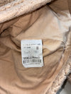 Fila Beige Sherpa Fleece Zip-Up Jacket (M)