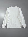 Tommy Jeans | Embroidered Logo Crewneck Sweatshirt | White (M)