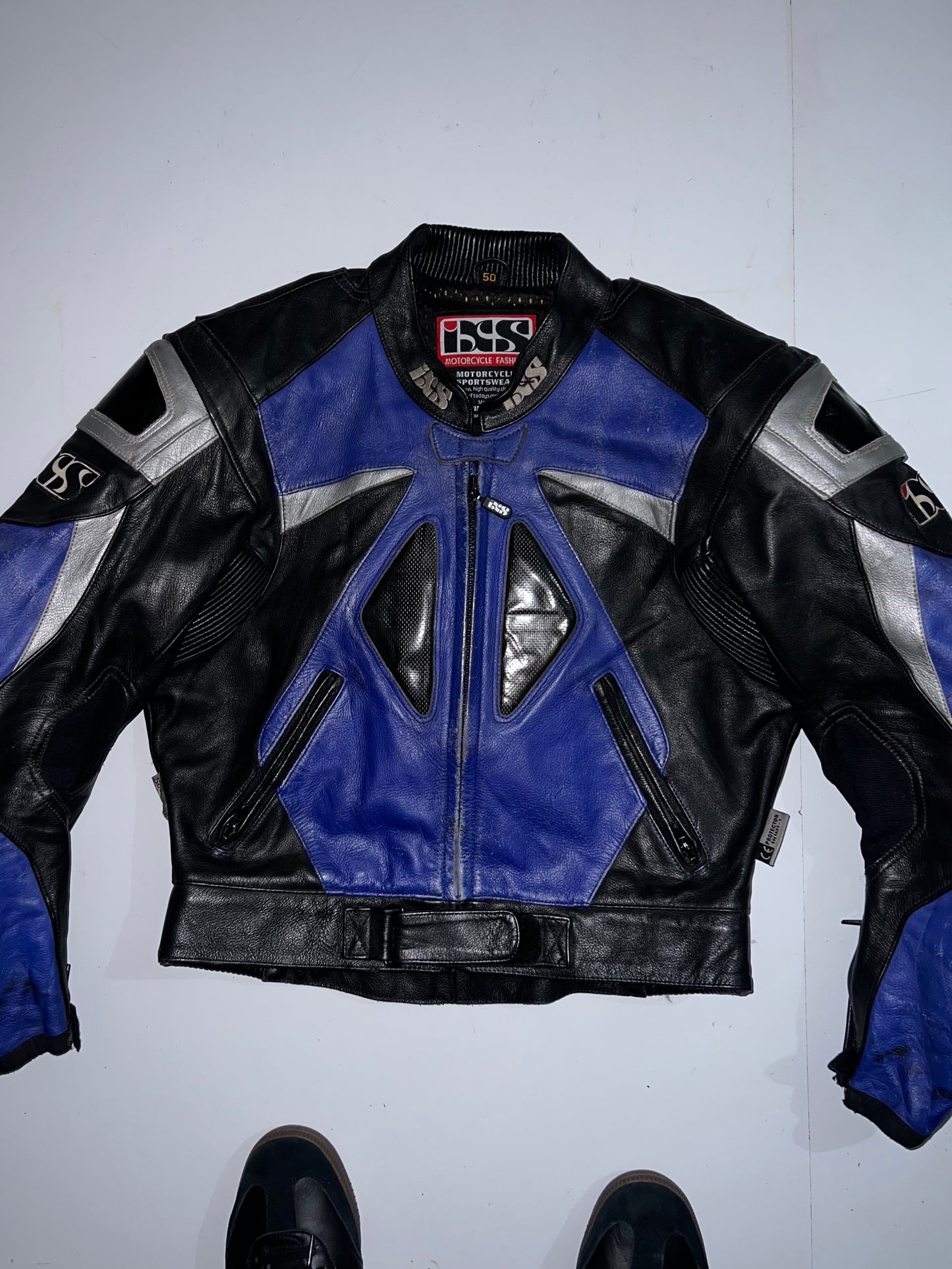 ZSuper Premium Original Leather Racing Biker (RARE) (PADDED) (XS/S)