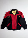 Ferrari x Michael Schumacher | Vintage Red Black Racing Bomber Jacket (S)