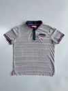 Puma | Heritage Striped Polo Grey | (L)