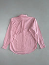Ralph Lauren Oxford Button-Down Shirt with Multicolor Pony – Pink (S)