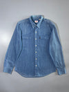 Levi's | Chambray Denim Button-Up Shirt Light Blue | (L/XL)