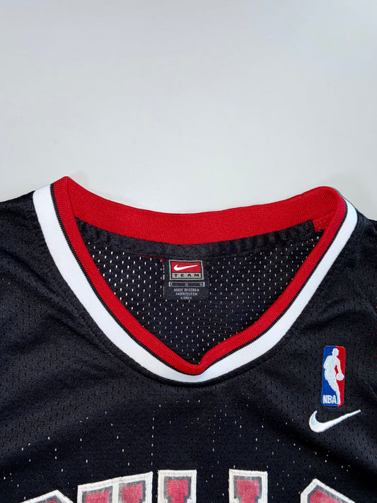 Nike Team Sports NBA Chicago Bulls #23 Jordan Vintage Alternate Black Mesh Basketball Jersey (L)