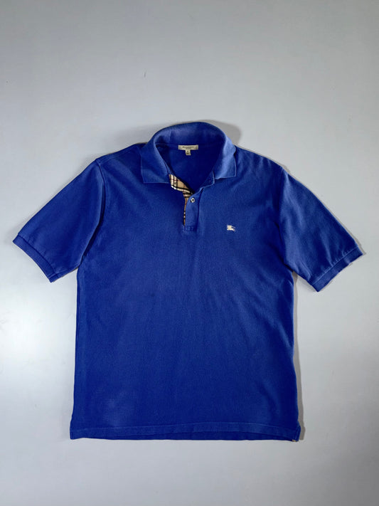 Burberry London Classic Polo Cobalt Blue (L/XL)