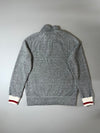 Roots Cabin | Grey Marl Quarter Zip Sweatshirt (M)