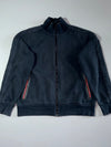 Nike Sportswear Full-Zip Jacket with Red Fleece Lining – Black, (XL)