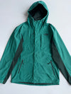 The North Face Green Hooded Waterproof Jacket (L)