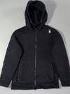 Spyder Black Knit Fleece Zip Hoodie (M)