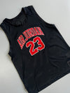 Nike Air Jordan #23 Reversible Mesh Basketball Jersey Black Red UNC Blue Jumpman (M)