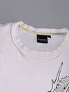 Vintage Japanese Dragon & Sakura Graphic Printed Full Sleeve T-Shirt (XL)