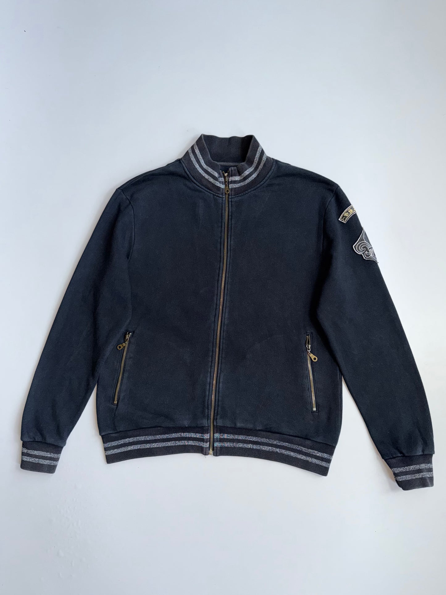 !       Big Train 1989 Rhinestone Skull RARE Jacket (L)