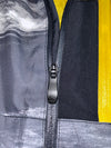 Quiksilver Dryflight 10K Ski Jacket Grey Yellow Mountain Print (L)