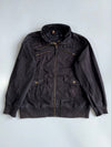 Oniarri | Corduroy Collar Jacket Black Gold Dragon (Xl)