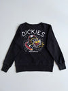 Dickies Black Embroidered Arch Logo Crewneck Sweatshirt  (S)