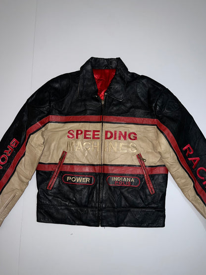 ZSuper Premium Original Leather Racing Jacket (SUPER RARE) (L)