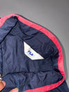 Fila Navy Windbreaker Jacket with Pink Stripe Women’s (S/M)