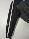Dririder Black & Charcoal Colourblock Hooded Full-Zip Jacket PADDED (L)